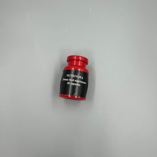 NUTRIVORA Dietary food supplements The original superfood capsules are vegan and raw, helping you develop natural energy.