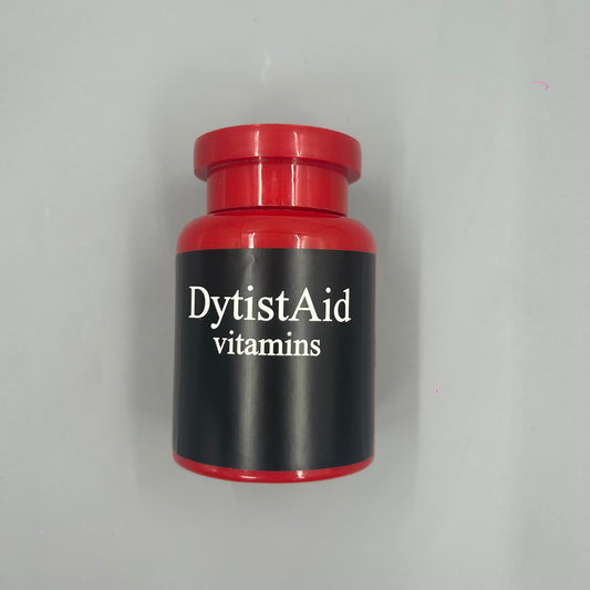 DytistAid vitamins A multivitamin product containing black pepper to enhance absorption.