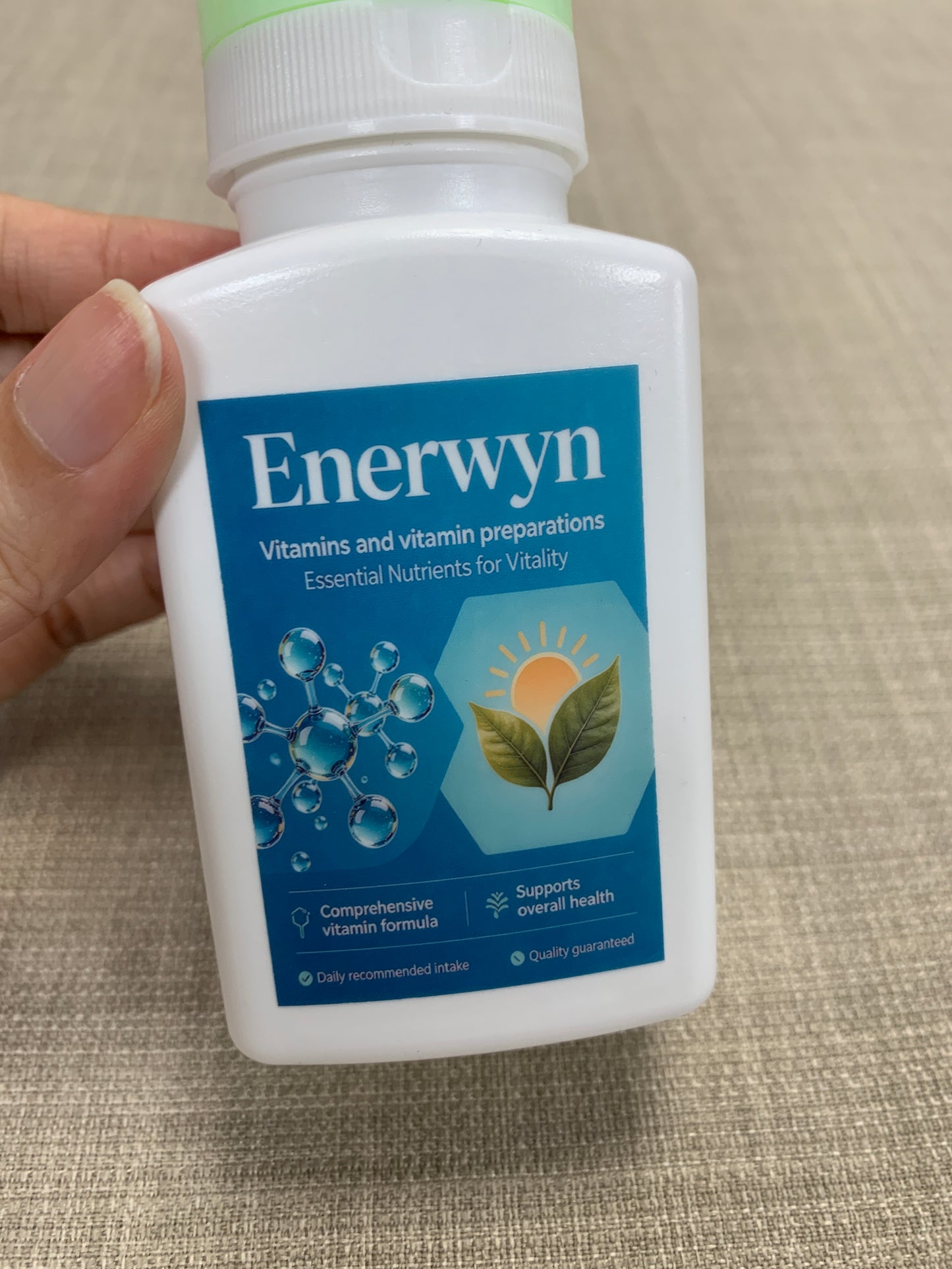 Enerwyn Vitamins and vitamin preparations   Daily Essential Nutrient Vitamin Tablets for Full Body Wellness Support