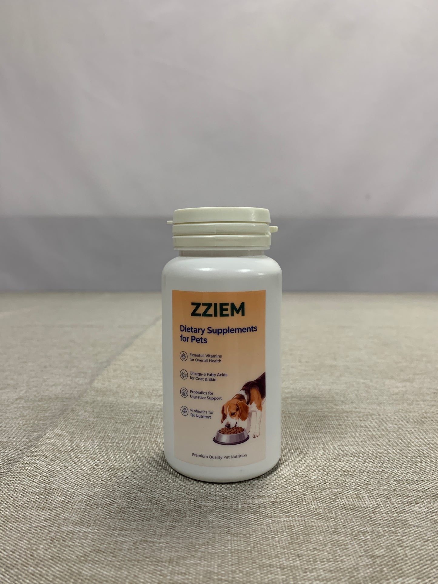 ZZIEM  Dietary supplements for pets  Petcare Multifunctional Chewable Pet Dietary Supplement, Dog & Cat General Nutrition Snack Tablets