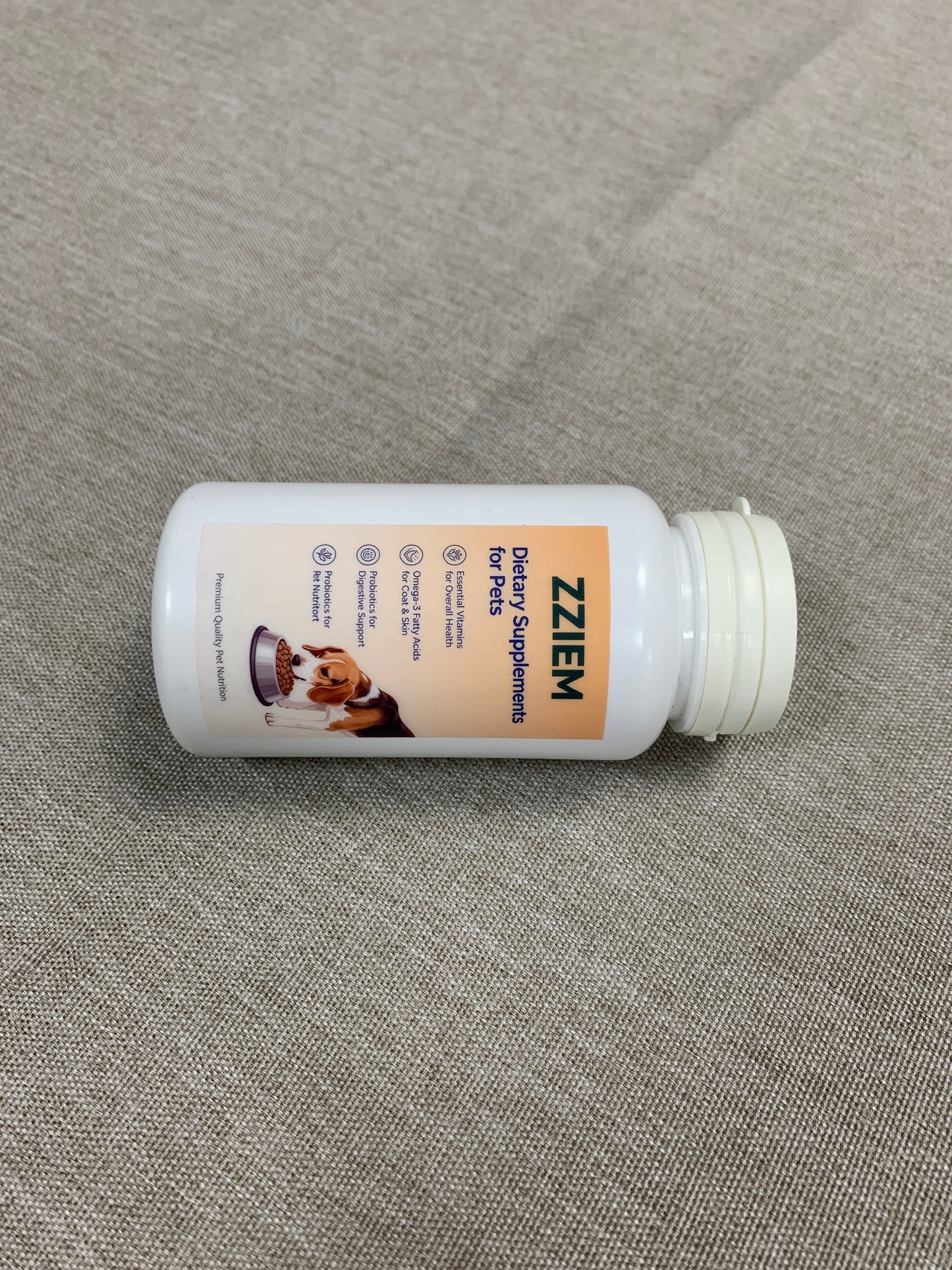 ZZIEM  Dietary supplements for pets  Petcare Multifunctional Chewable Pet Dietary Supplement, Dog & Cat General Nutrition Snack Tablets