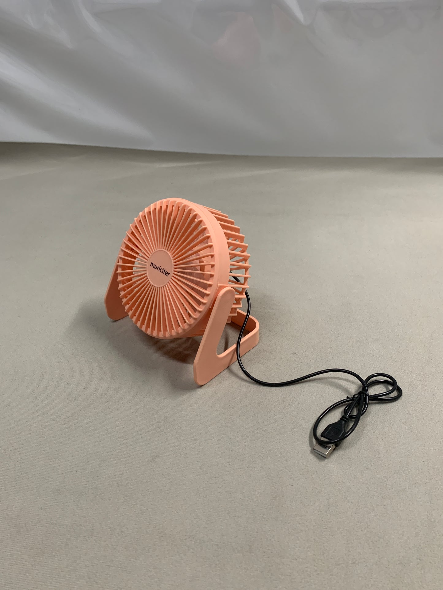 muriciter Usb-powered desktop fan USB Desk Fan, Small But Powerful, Personal Portable Quiet Speeds, Adjustment Mini Table Desktop