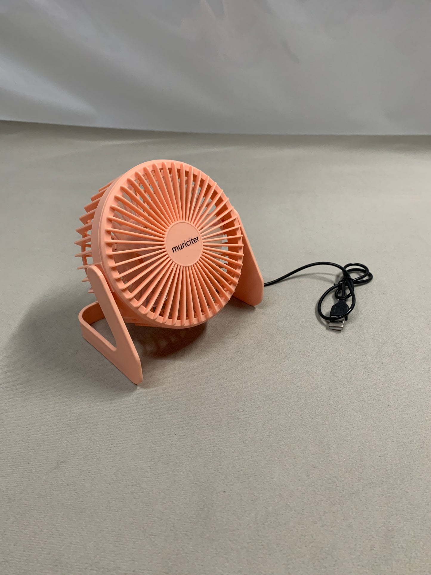muriciter Usb-powered desktop fan USB Desk Fan, Small But Powerful, Personal Portable Quiet Speeds, Adjustment Mini Table Desktop