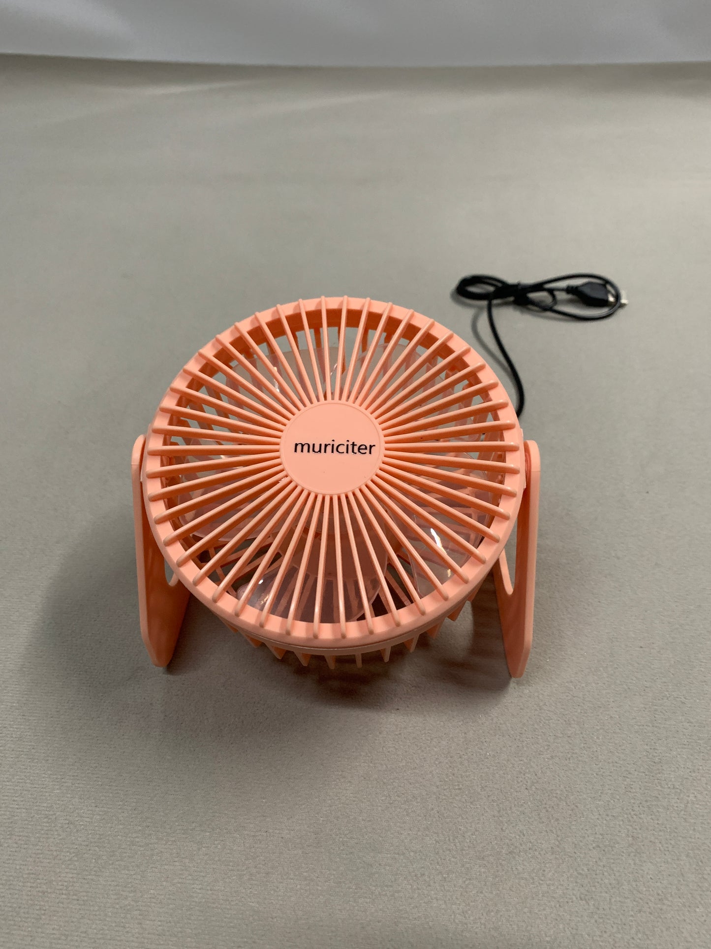 muriciter Usb-powered desktop fan USB Desk Fan, Small But Powerful, Personal Portable Quiet Speeds, Adjustment Mini Table Desktop