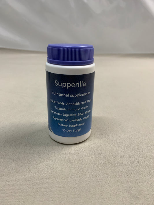 Supperilla nutritional supplements for Advanced Absorption - Daily Joint and Immune Health Support - Vegan, Non-GMO