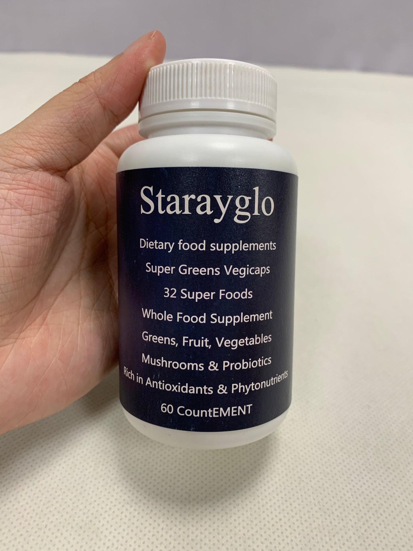 Starayglo Dietary food supplements Use super green vegetable slices every day to increase your food intake.