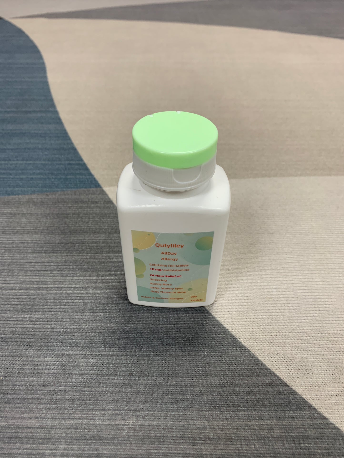 Qutyliley Allergy relief medication Allergy Relief Medication Antihistamine Tablets Fast Relief for Hay Fever Itchy Eyes Skin Allergies