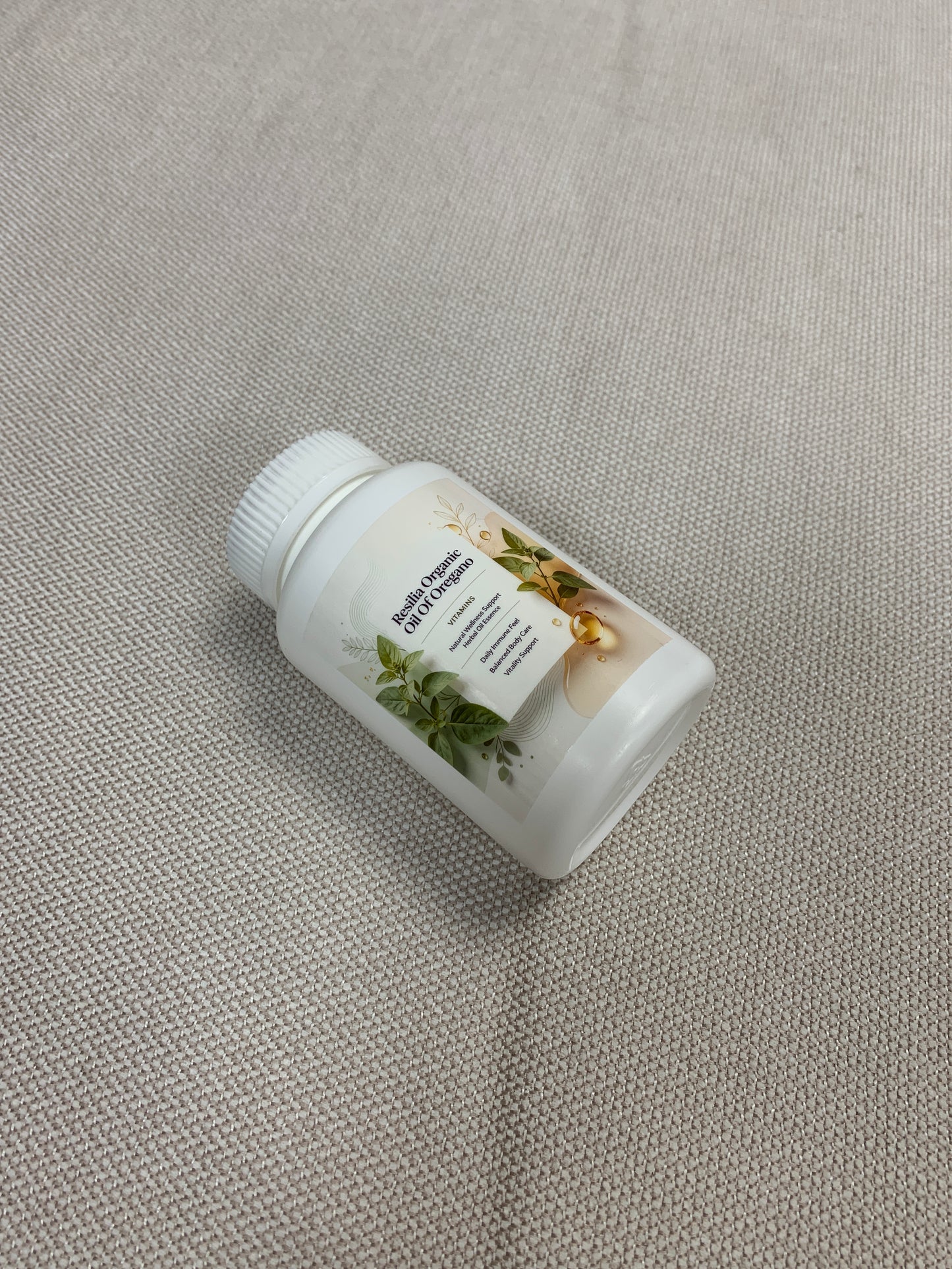 Resilia Organic Oil Of Oregano  Vitamins  Natural Herbal Extract Dietary Supplement for Daily Immune, Body Balance and Vitality Support