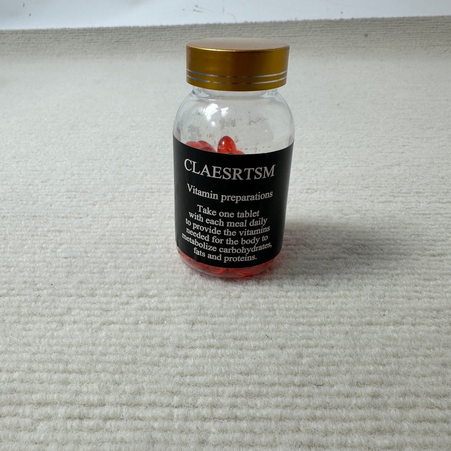 CLAESRTSM Vitamin preparations  Our multivitamins are made from genuine organic fruits and vegetables,