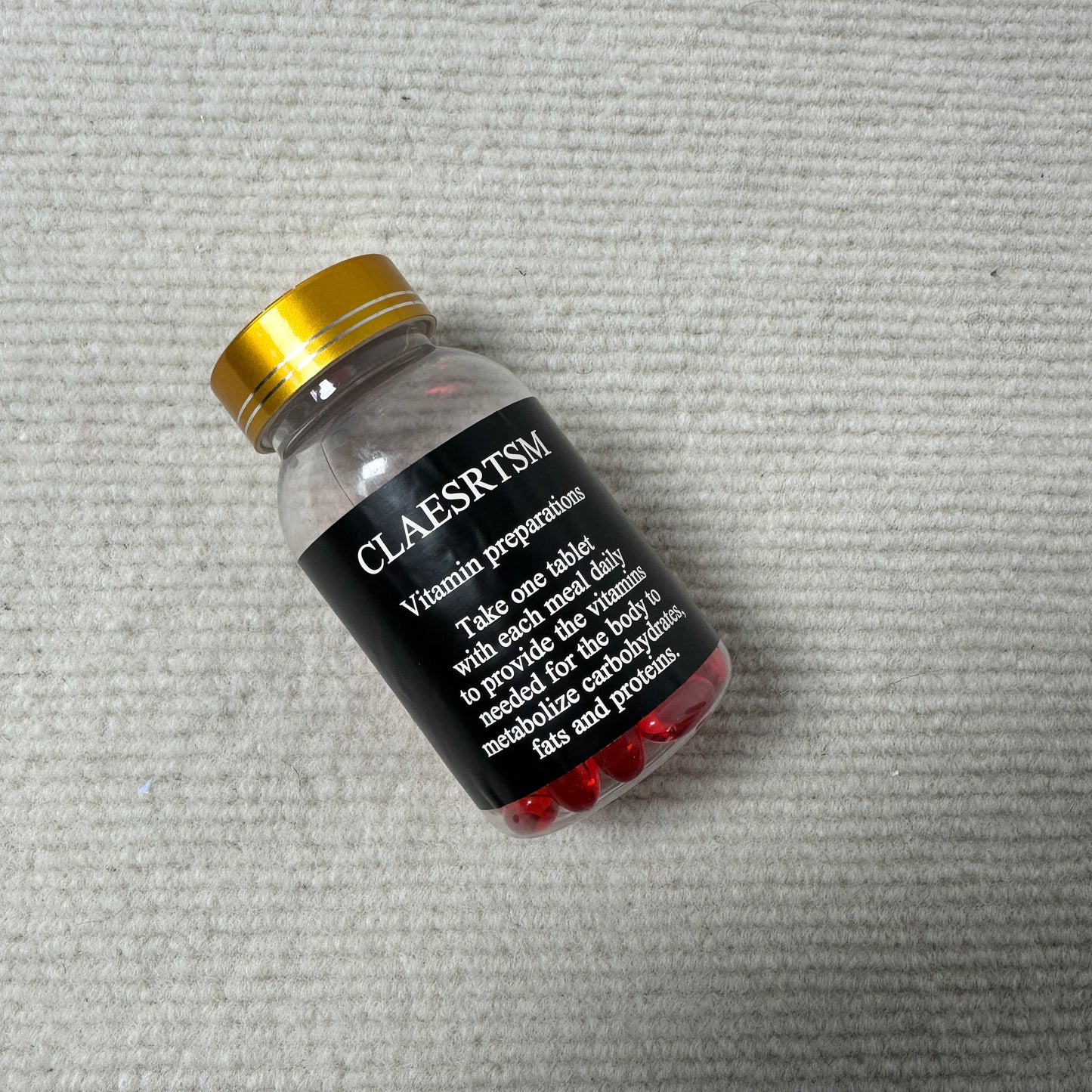 CLAESRTSM Vitamin preparations  Our multivitamins are made from genuine organic fruits and vegetables,