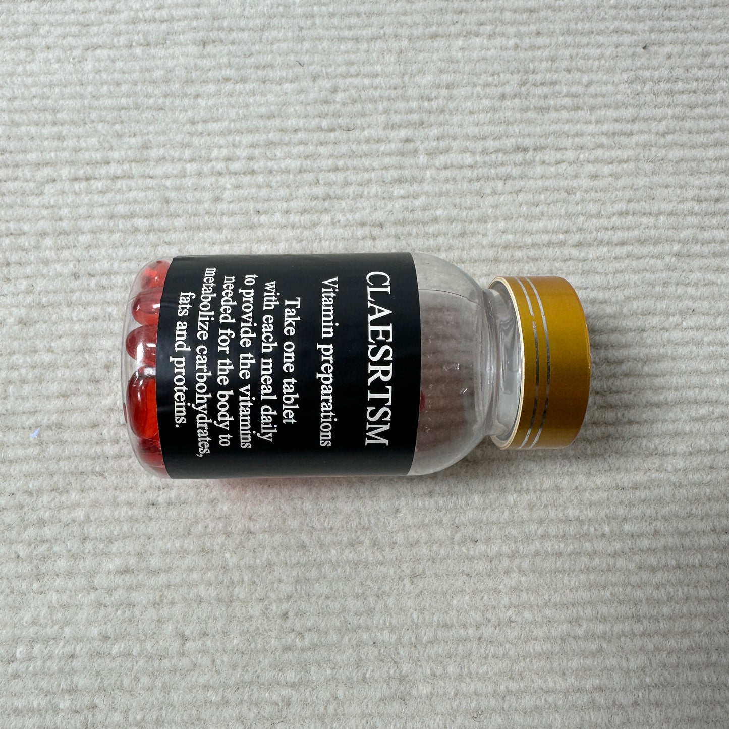 CLAESRTSM Vitamin preparations  Our multivitamins are made from genuine organic fruits and vegetables,