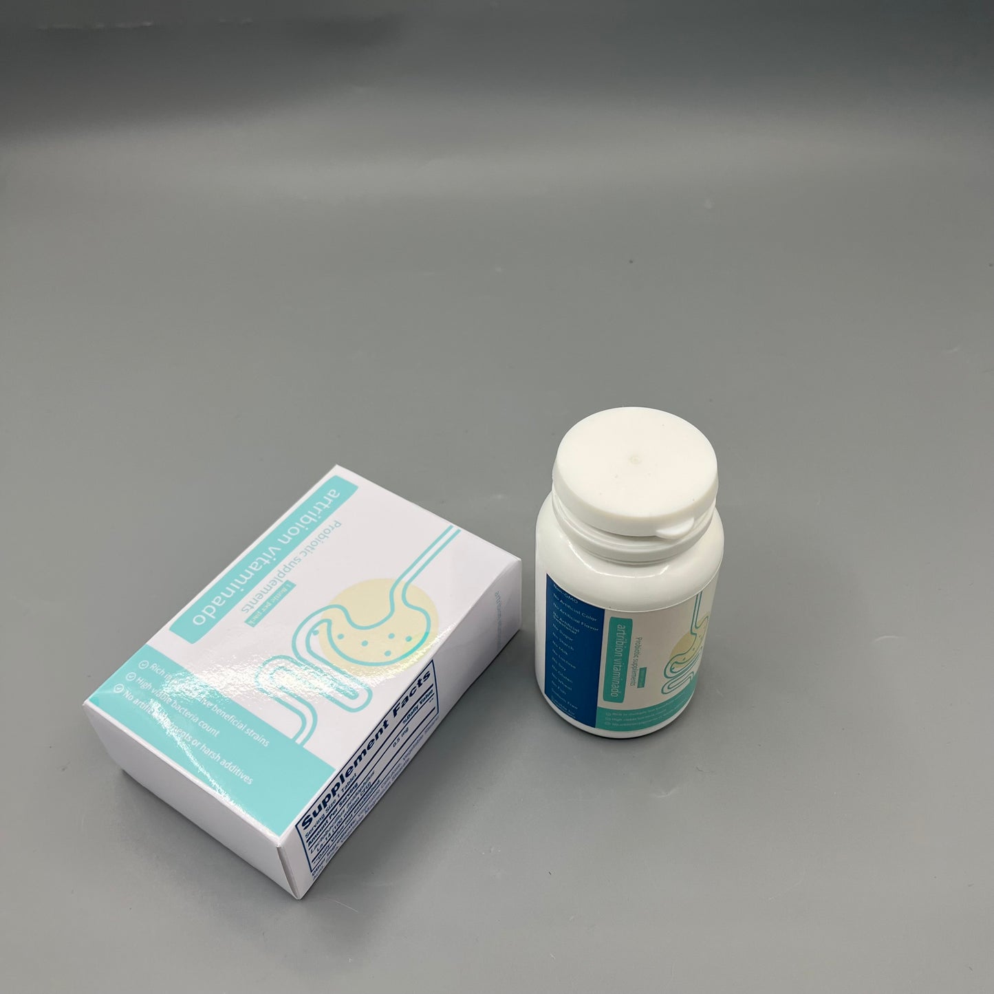 artribion vitaminado Probiotic supplements   No Artificial Pigments Digestive Support Capsules for Adults Daily Intestinal Care
