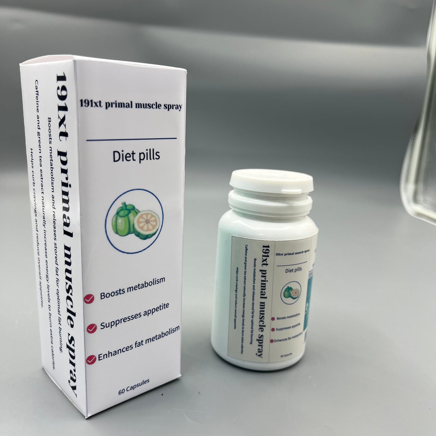 191xt primal muscle spray  Diet pills Garcinia Cambogia Extract Metabolism Boost Appetite Suppress Capsule