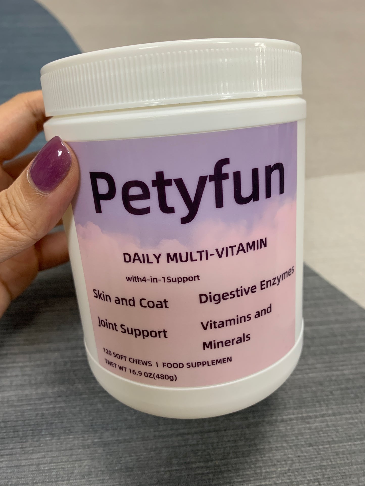 Petyfun Vitamins for animals Vitamins for Animals Multivitamin Supplement Immune Support for Dogs Cats Pets