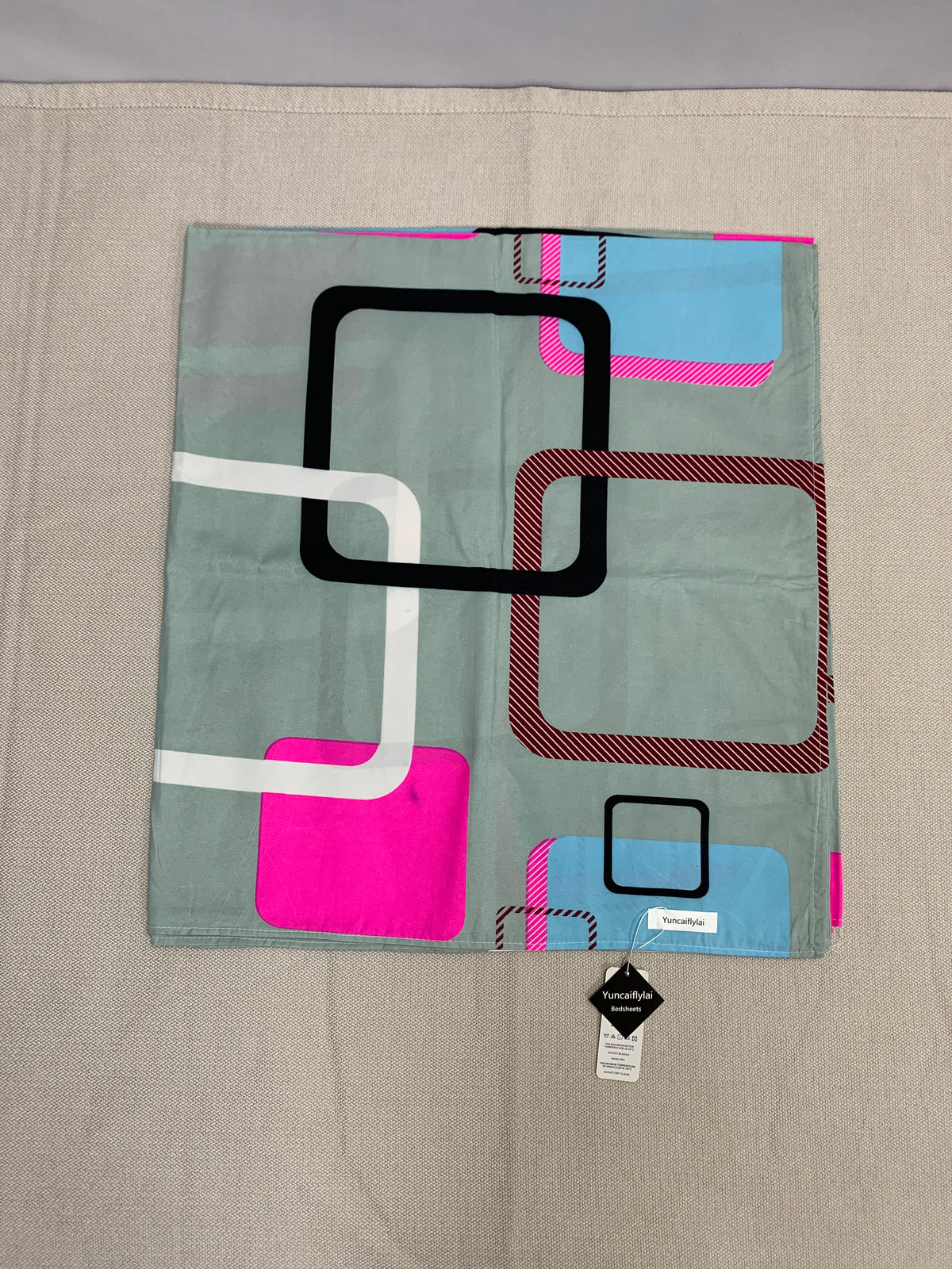 Yuncaiflylai  Bedsheets  Soft Lightweight Flat Bed Sheet for Bedroom