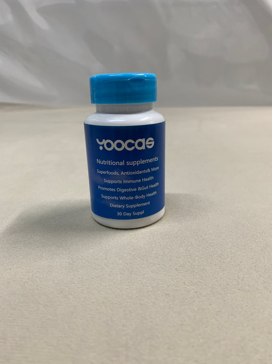 Yoocas Digestive Enzymes with Probiotics and Prebiotics, Gut Health