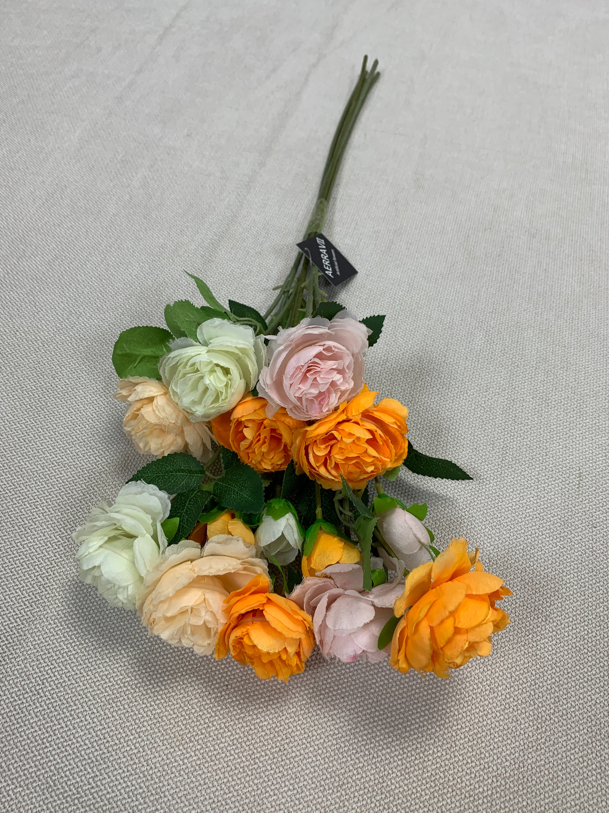 AERRAVII   Artificial flowers Realistic Silk Fake Flowers for Home Decor Wedding Party