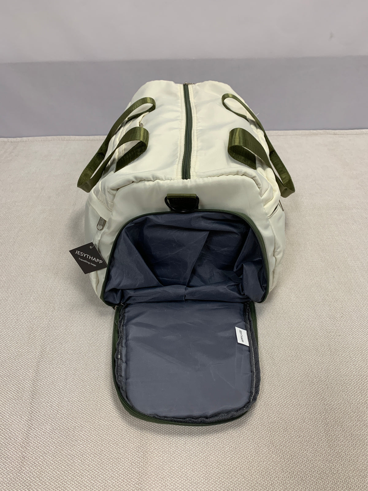 JESYTHAPP  Travelling bags Large Capacity Carry On Travel Bag with Shoe Compartment for Travel, Gym