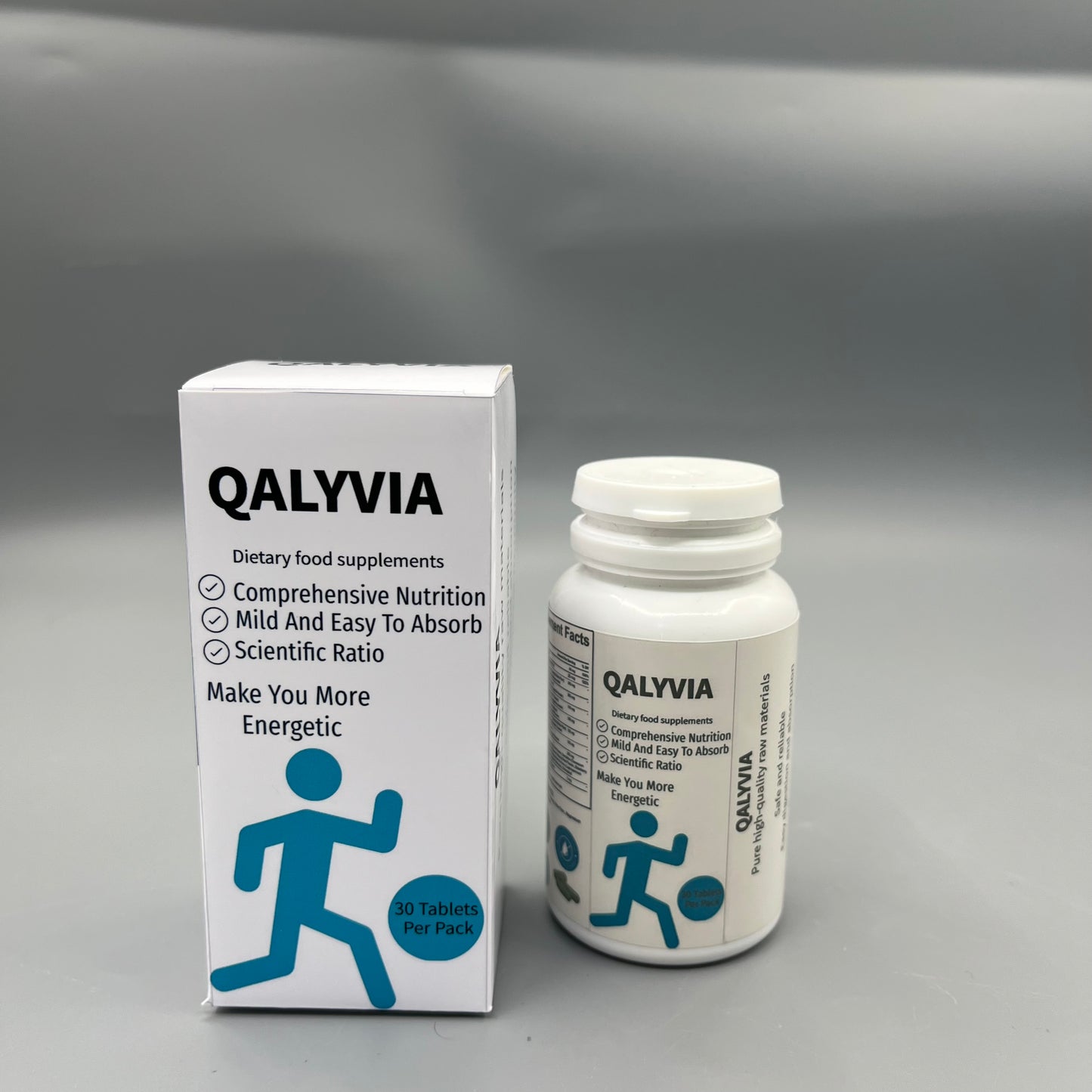 QALYVIA Dietary food supplements     Mild Easy-Absorb Nutrition Tablets, Daily Nutritional Supplement to Support Body Vitality for Adults