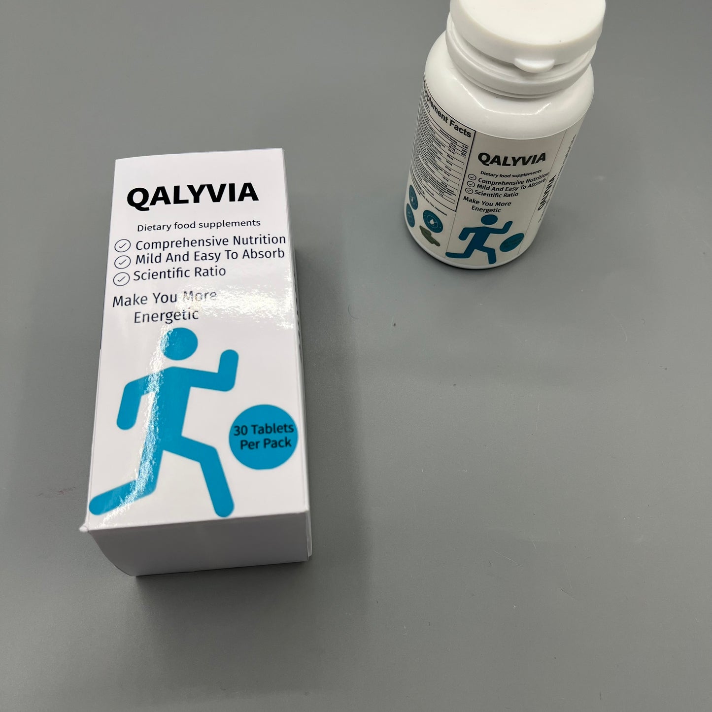 QALYVIA Dietary food supplements     Mild Easy-Absorb Nutrition Tablets, Daily Nutritional Supplement to Support Body Vitality for Adults