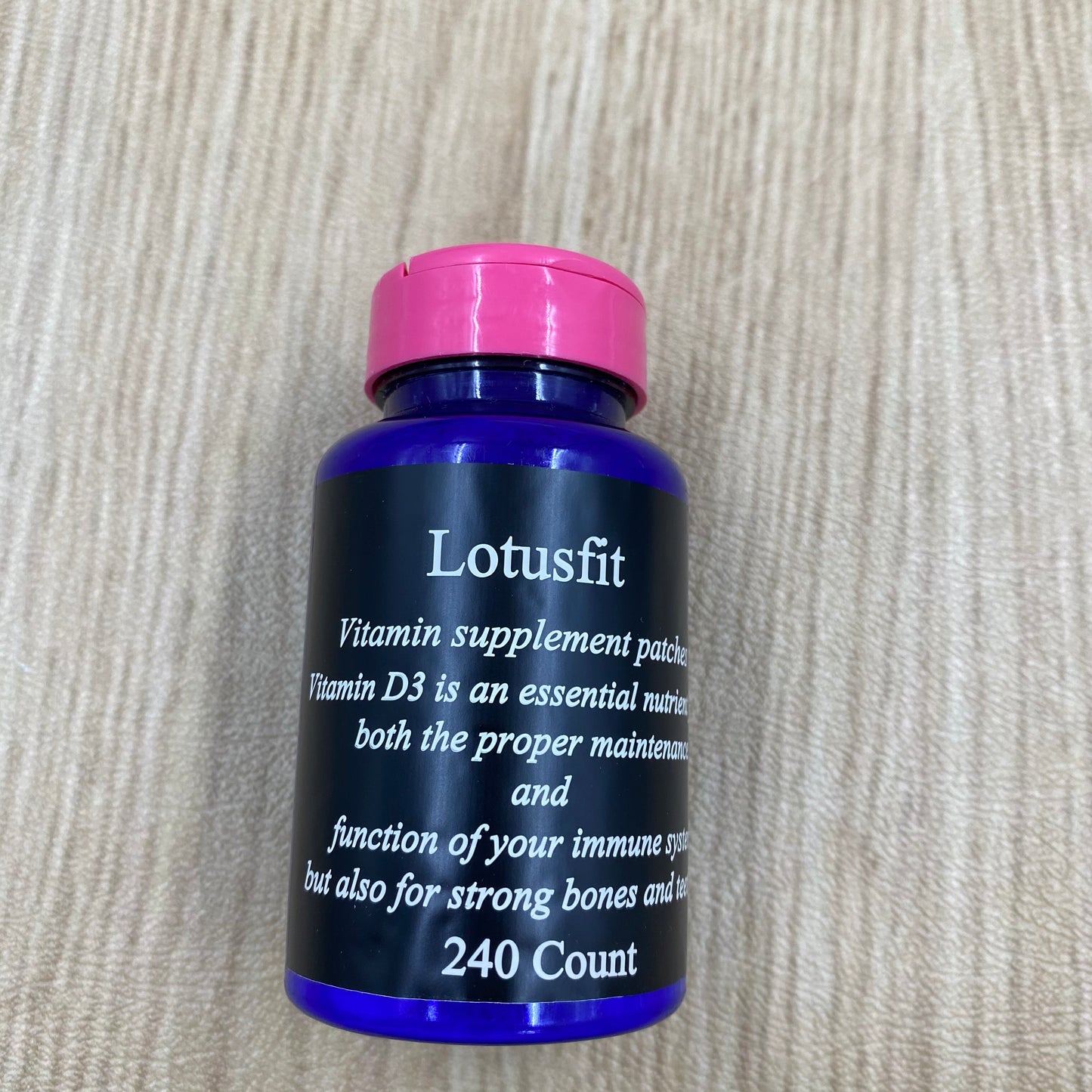 Lotusfit Vitamin supplement patches Nature Vitamins, Balance of Fruits and Veggies Supports Energy Balance