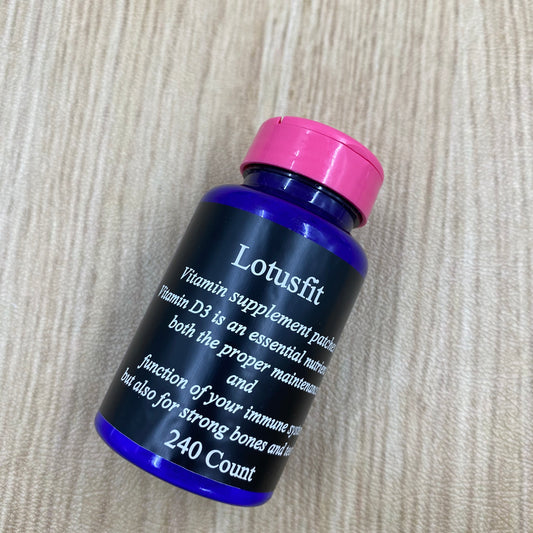 Lotusfit Vitamin supplement patches Nature Vitamins, Balance of Fruits and Veggies Supports Energy Balance
