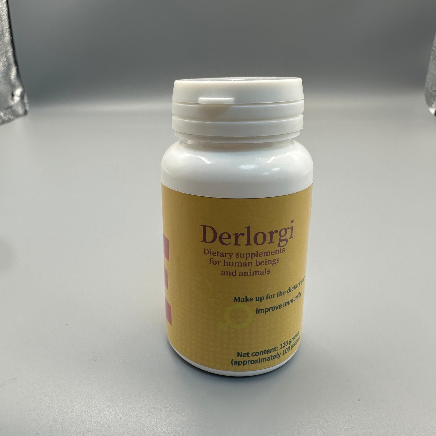 Derlorgi Dietary supplements for human beings and animals genuine natural foods that provide essential micronutrients.
