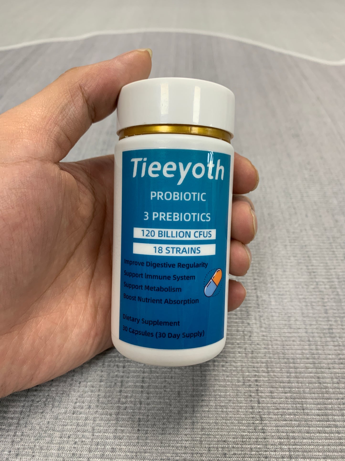 Tieeyoth Prebiotic supplements It is suitable for abdominal distension and immune support of healthy intestinal flora in both men and women