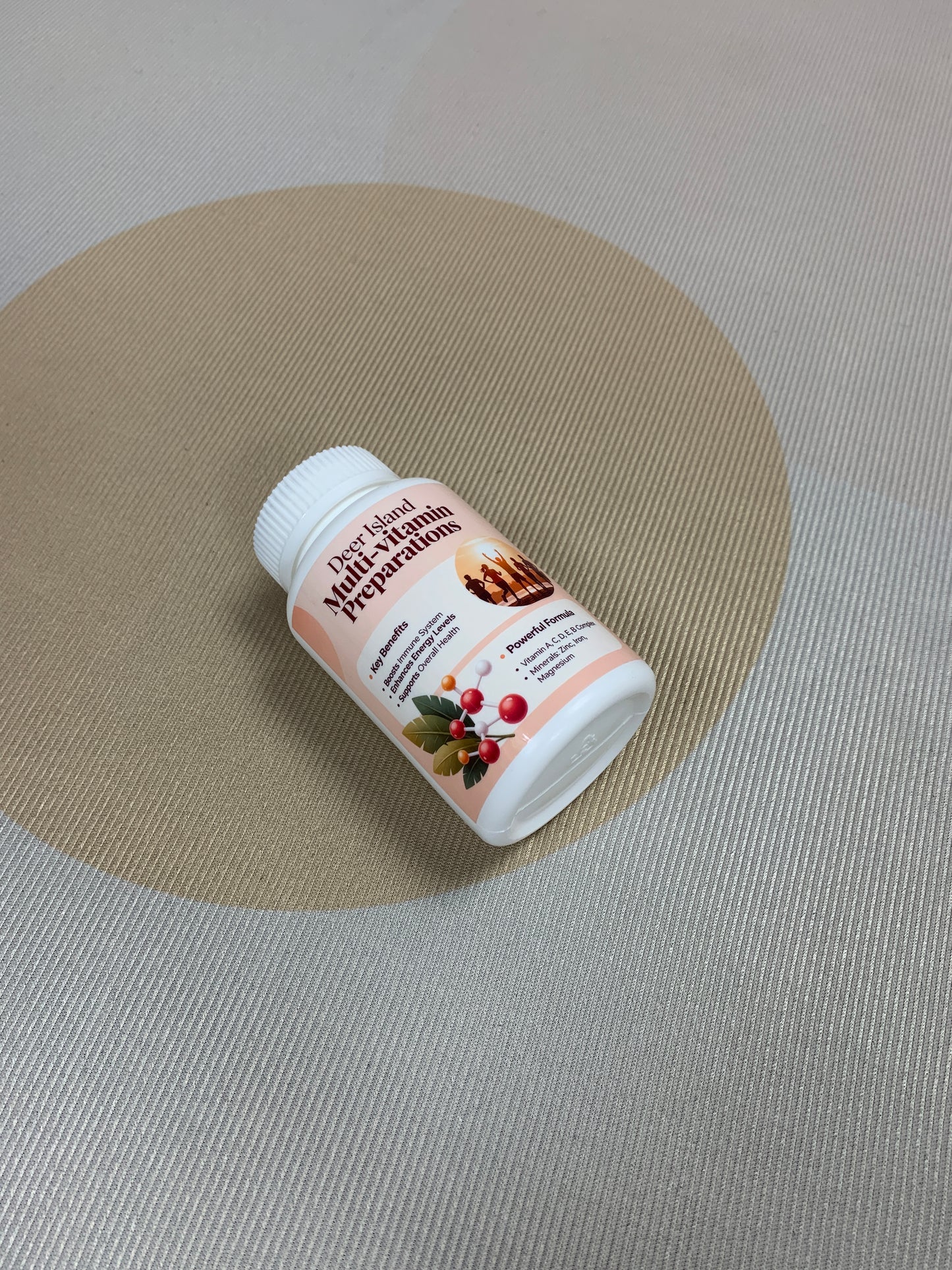 Deer Island  Multi-vitamin preparations   Complete Multivitamin & Mineral Supplement Tablets for Adult Daily Immune Support