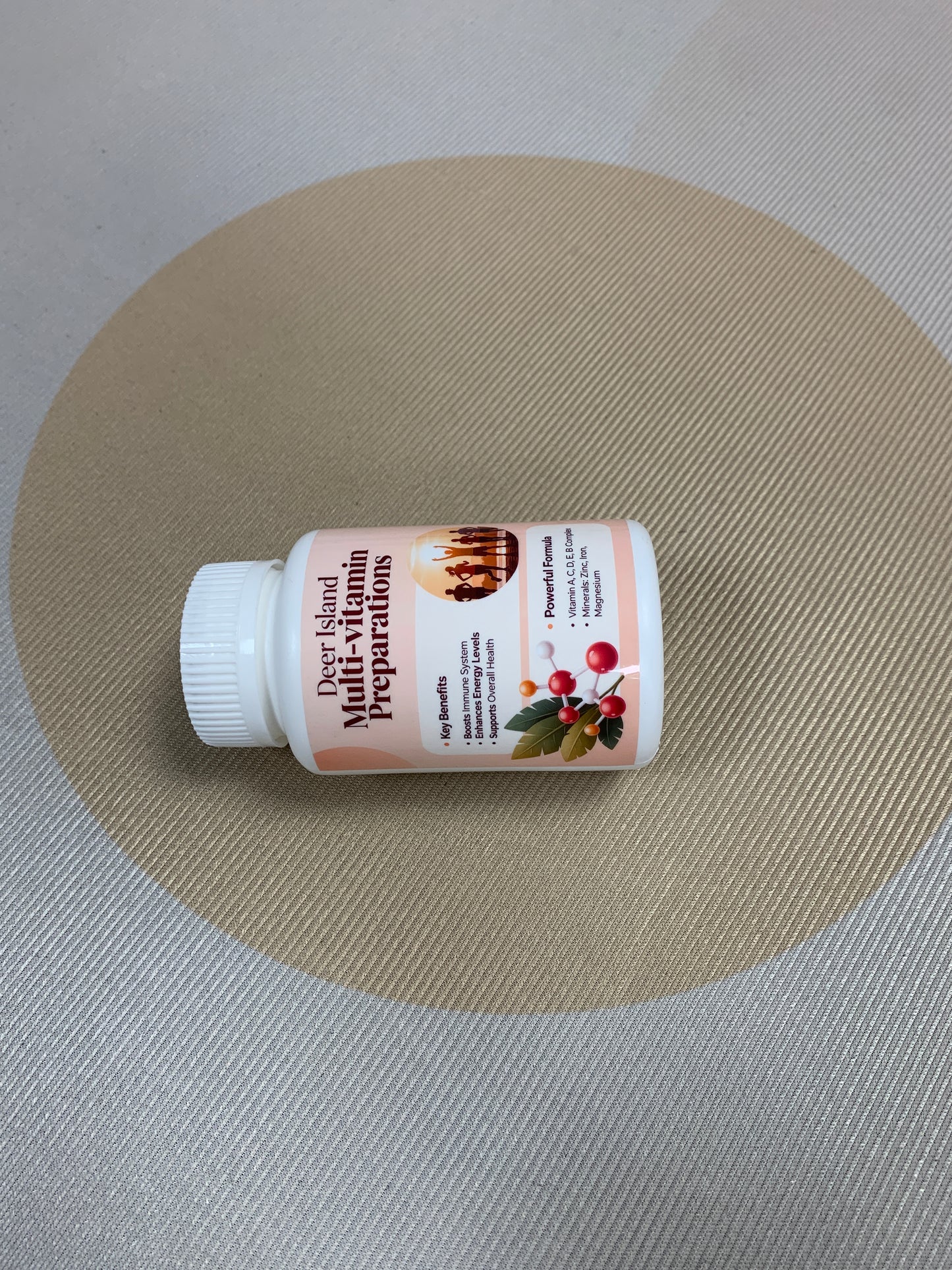 Deer Island  Multi-vitamin preparations   Complete Multivitamin & Mineral Supplement Tablets for Adult Daily Immune Support