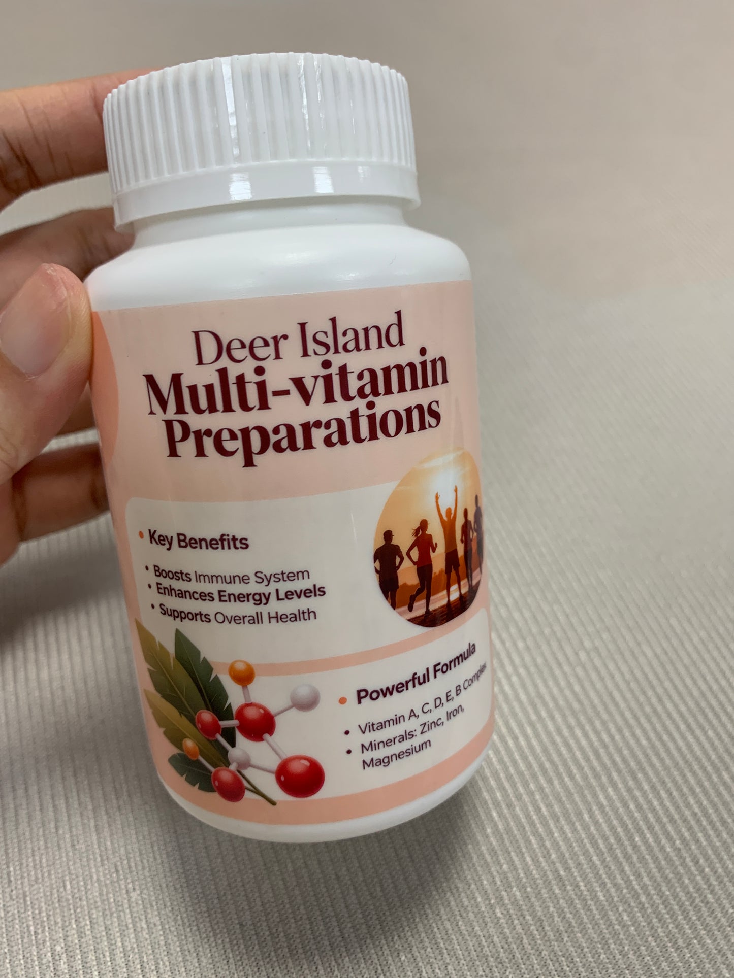 Deer Island  Multi-vitamin preparations   Complete Multivitamin & Mineral Supplement Tablets for Adult Daily Immune Support