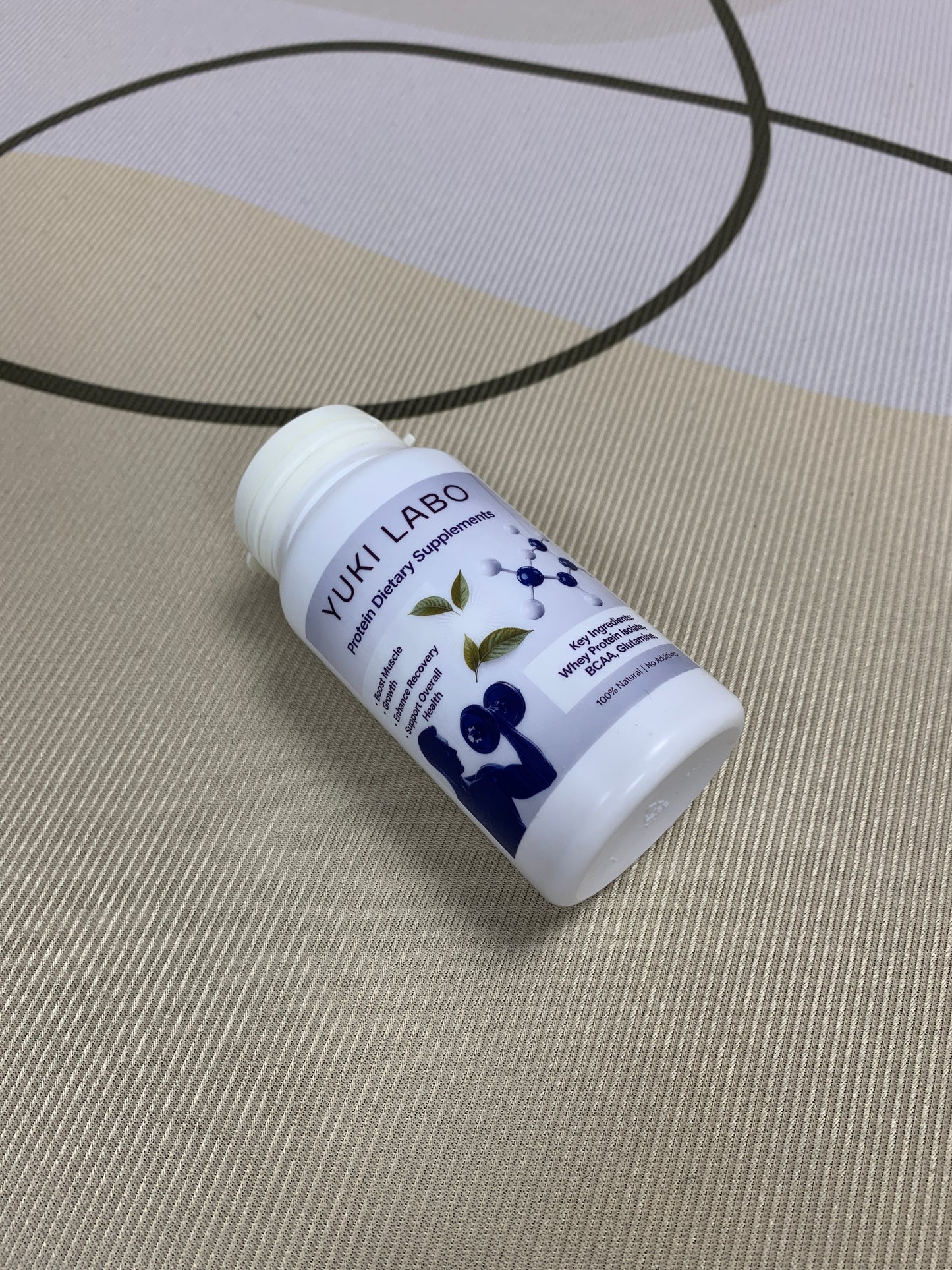 YUKI LABO  Protein dietary supplements Whey & Plant Based Protein Powder for Fitness Muscle Recovery Daily Nutrition Supplement