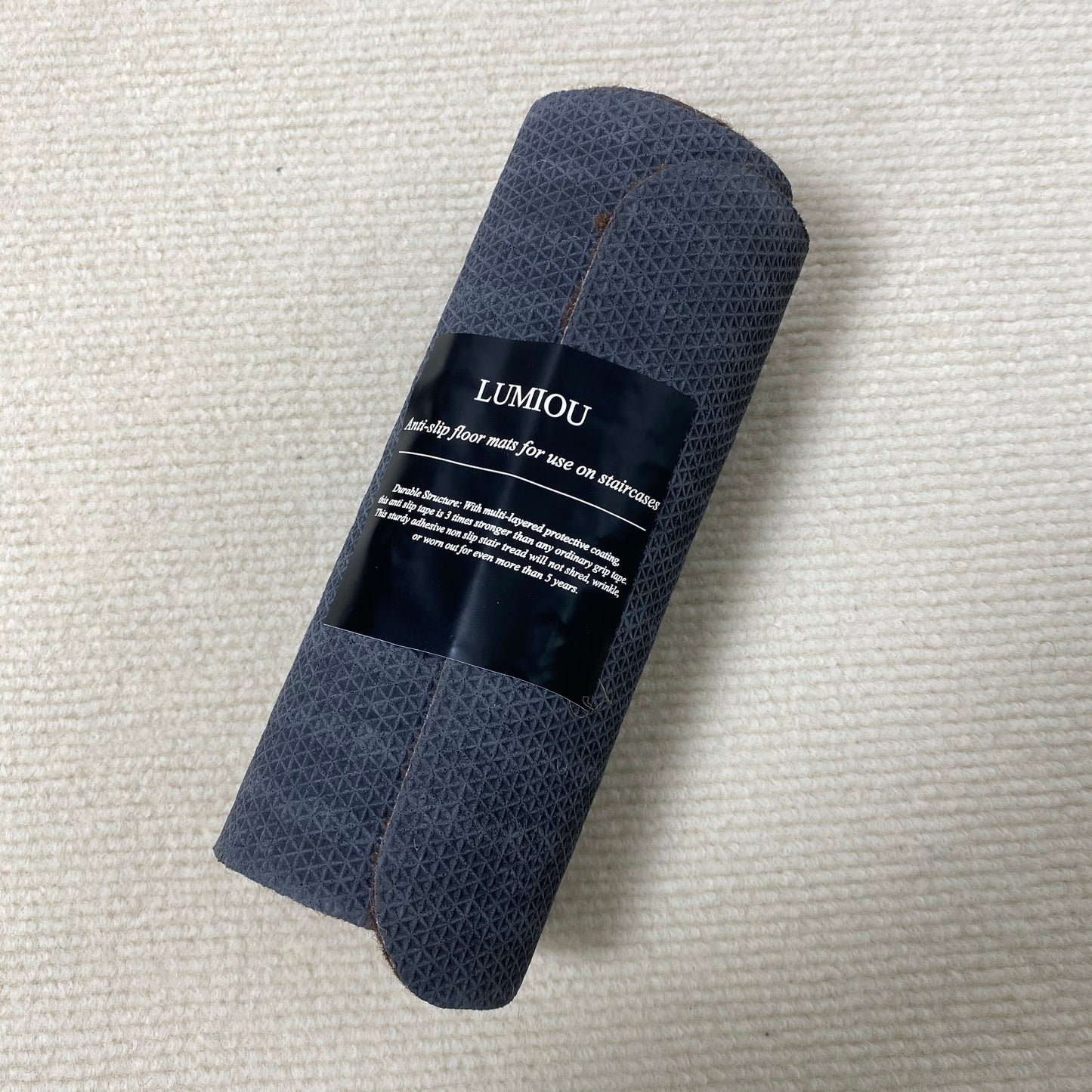 LUMIOU Anti-slip floor mats for use on staircases Carpet Treads Indoor with Reusable