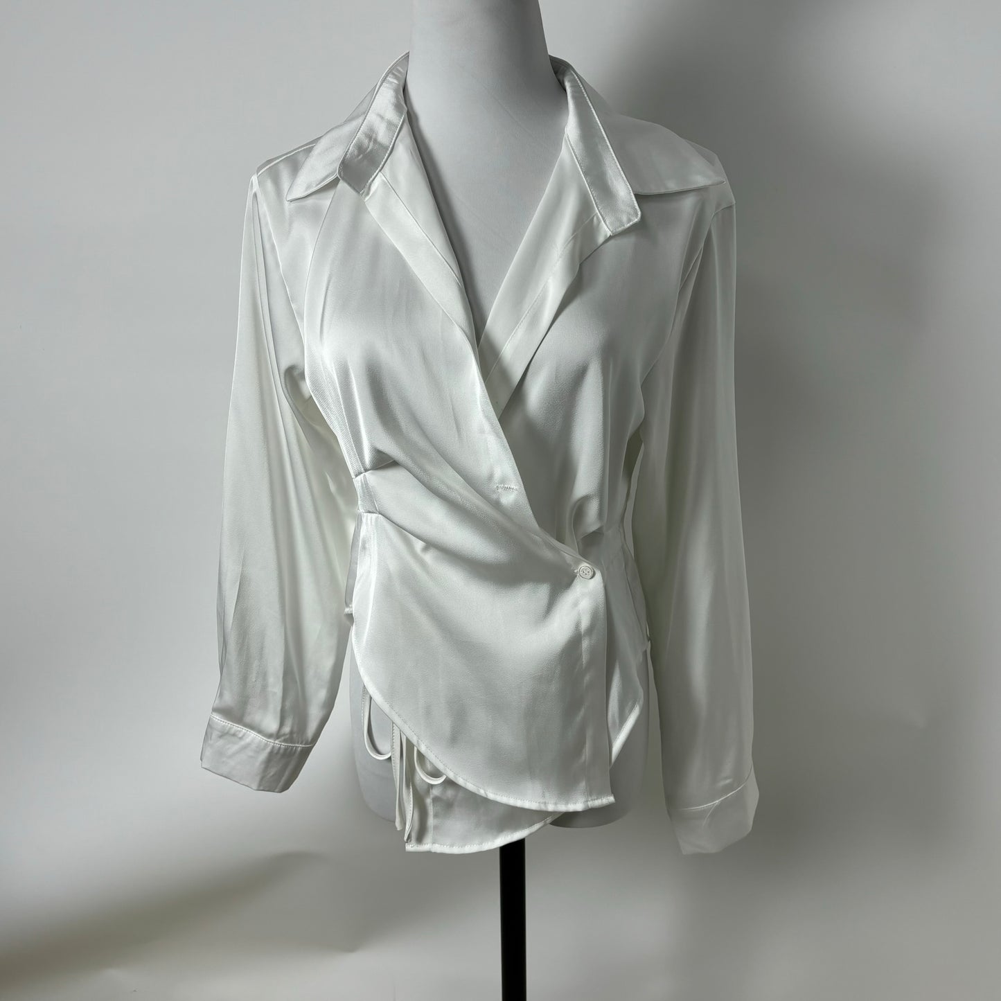 NZNHHB Women's clothing, namely, shirts, dresses, skirts, blouses Womens Button Down Shirt Long Sleeve Classic Collared Tops Work Office Casual Chiffon Blouse