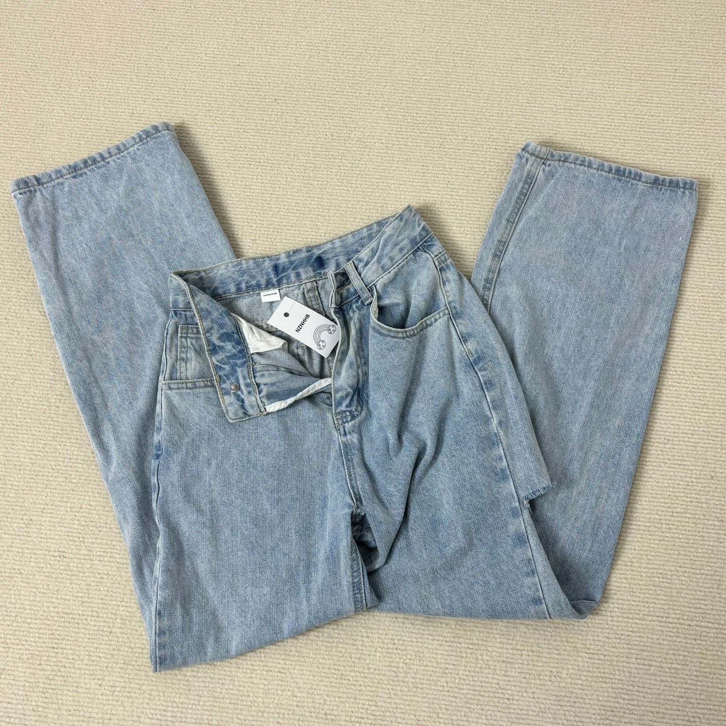 NZNHHB Jeans High stretch fabric, comfortable and breathable, easy to move, long time wearing is not easy to deformation