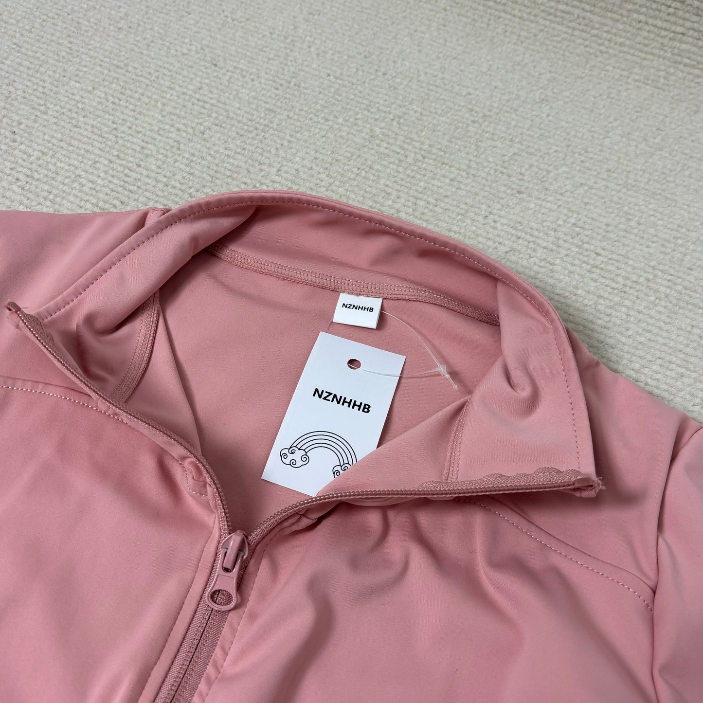NZNHHB Sweat shirts Hoodies for Women Lightweight Full Zip Up Jackets Long Sleeves Tops Fitted Cropped Sweatshirt