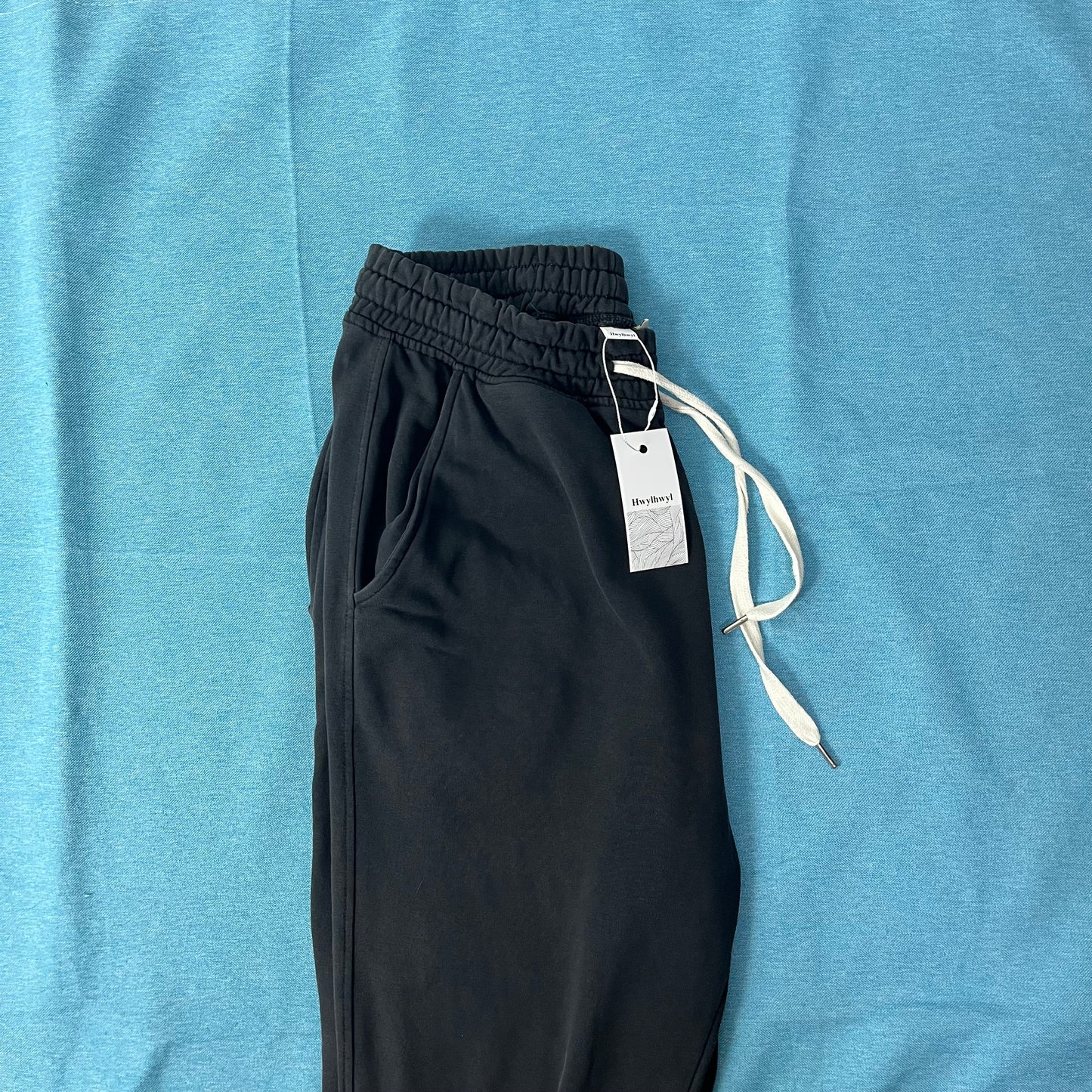 Hwylhwyl  Athletic pants   Loose Fit Sports Trousers with Side Pockets for Men Daily Outdoor