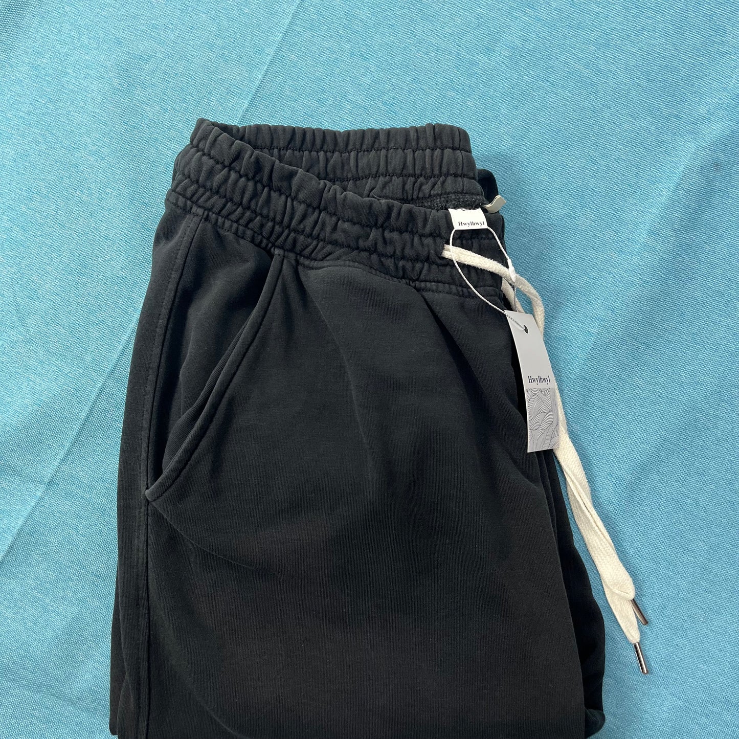 Hwylhwyl  Athletic pants   Loose Fit Sports Trousers with Side Pockets for Men Daily Outdoor
