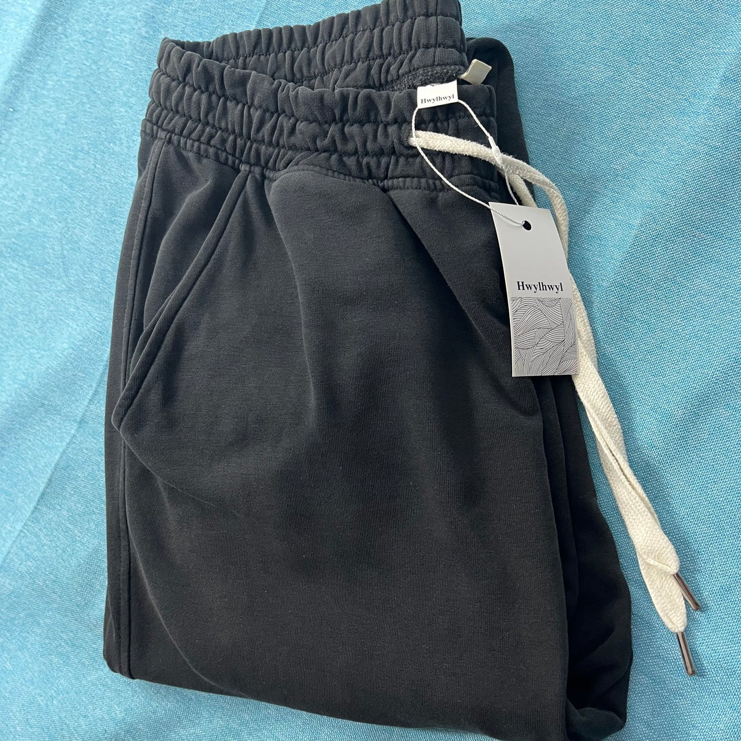 Hwylhwyl  Athletic pants   Loose Fit Sports Trousers with Side Pockets for Men Daily Outdoor