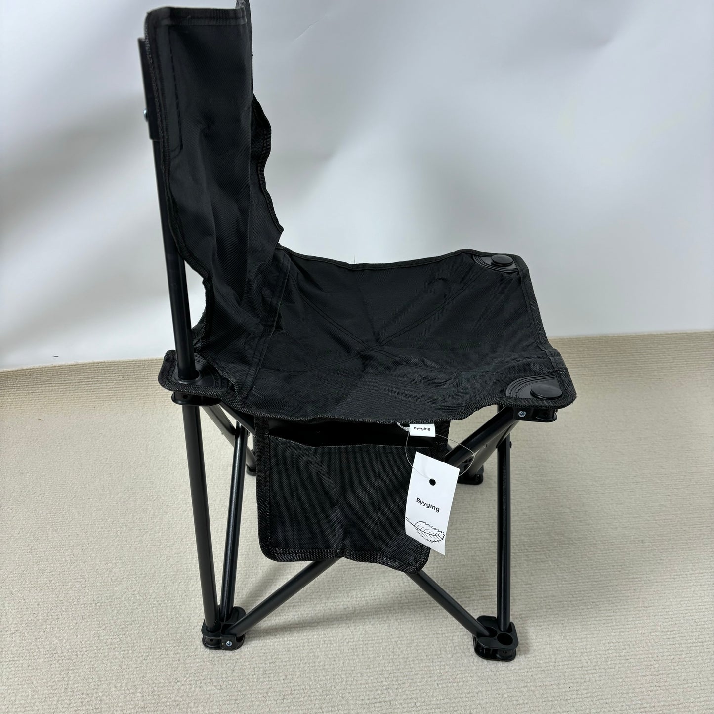 Byyging Camping furniture Folding Camping Chair Oversized Heavy Duty Padded Outdoor Chair
