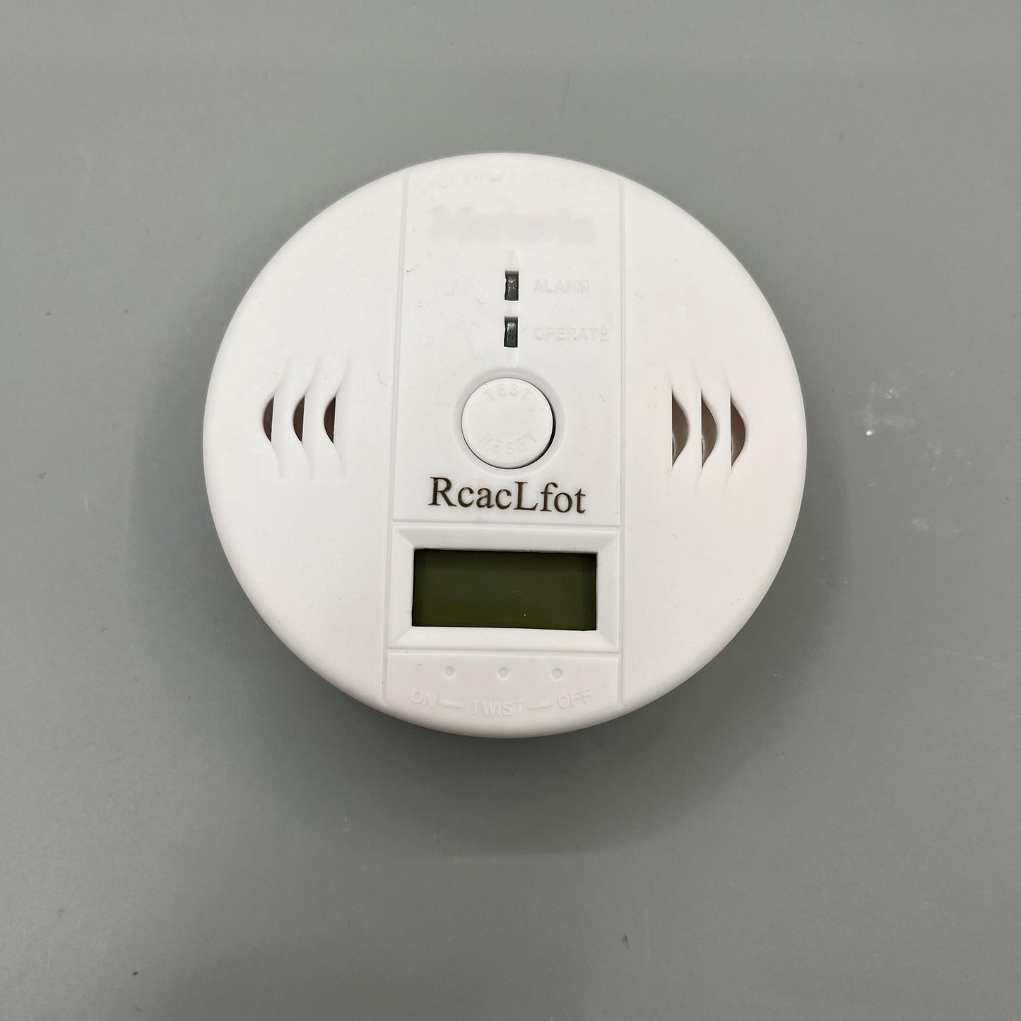 RcacLfot  Alarm sensors  Digital LCD Display Carbon Monoxide Detector, High Sensitivity CO Alarm Monitor for Home Bedroom Kitchen