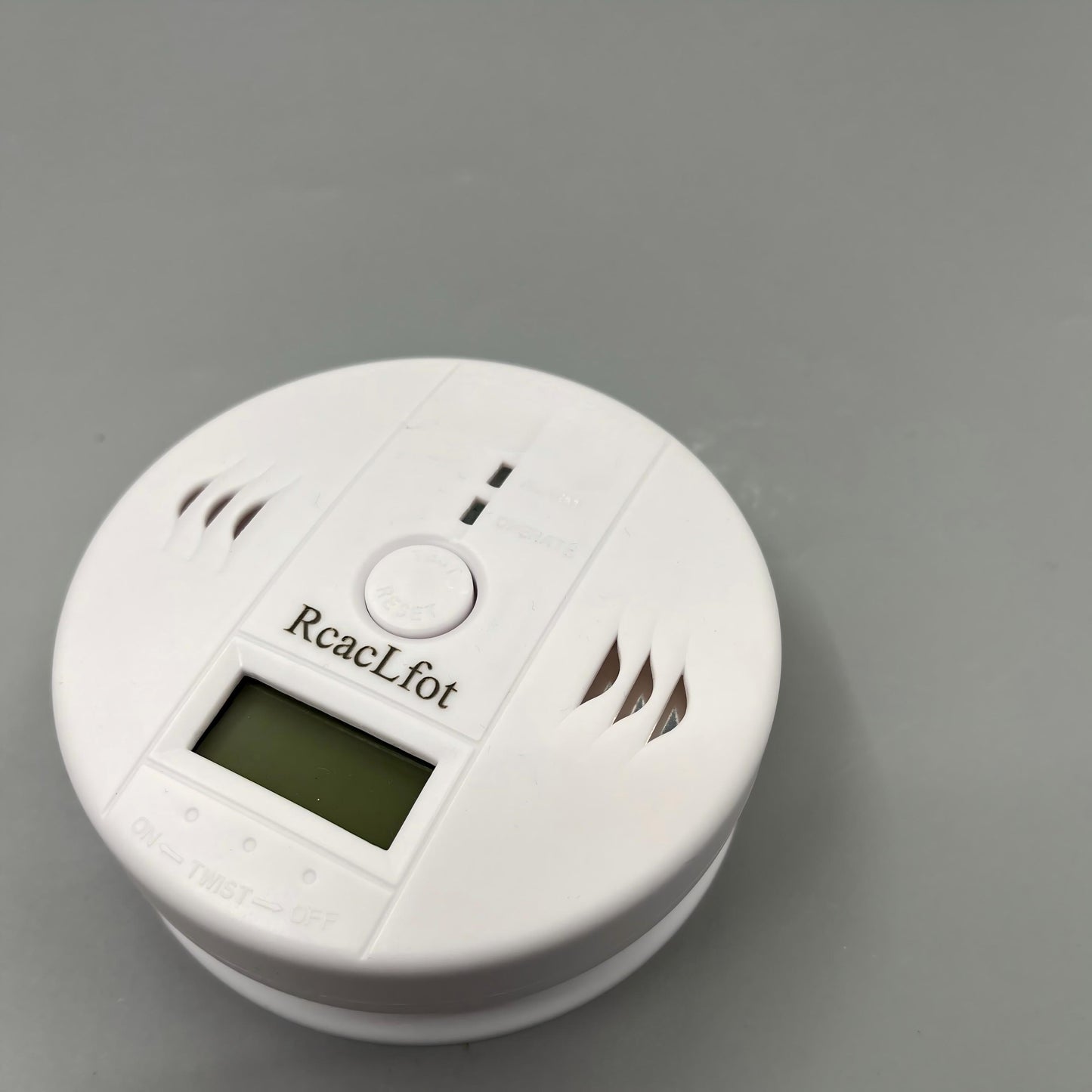 RcacLfot  Alarm sensors  Digital LCD Display Carbon Monoxide Detector, High Sensitivity CO Alarm Monitor for Home Bedroom Kitchen