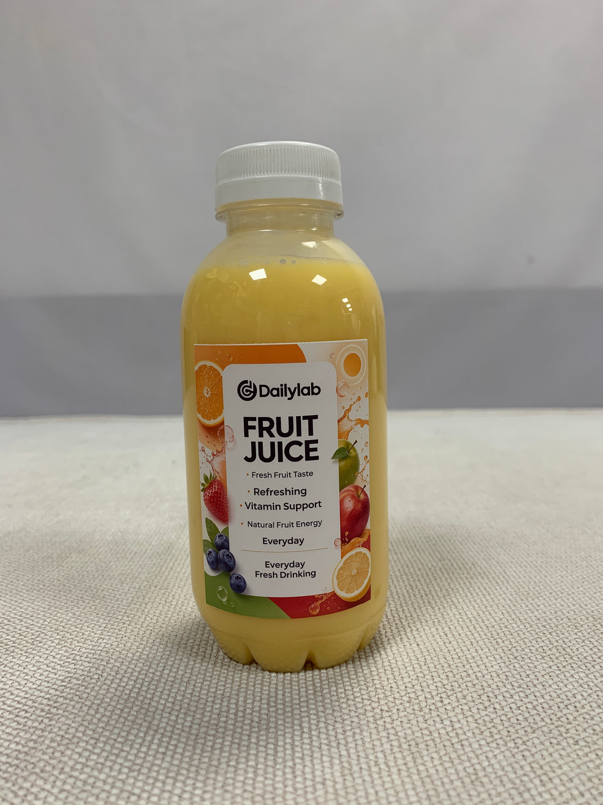 DAILYLAB  Fruit juice  Refreshing Fruit Beverage with Vitamin Support, Ready to Drink Bottled Juice
