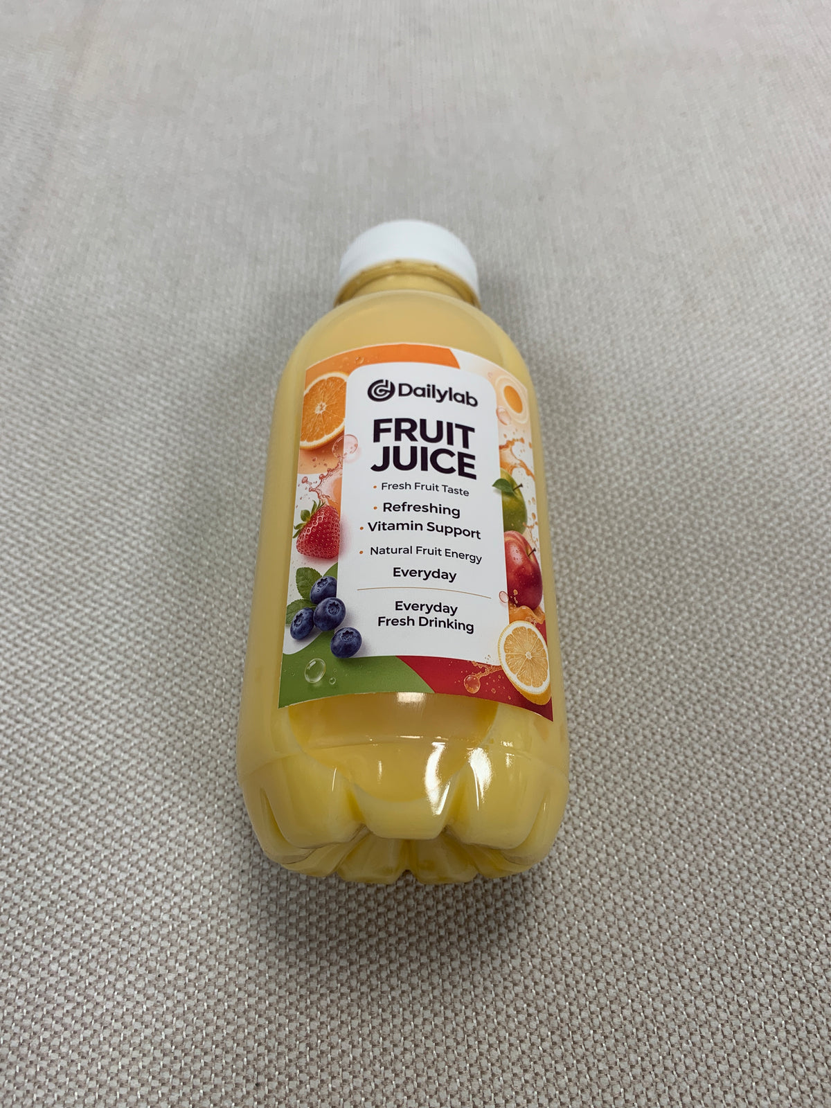 DAILYLAB  Fruit juice  Refreshing Fruit Beverage with Vitamin Support, Ready to Drink Bottled Juice