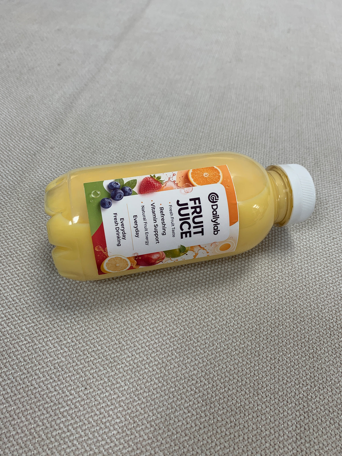 DAILYLAB  Fruit juice  Refreshing Fruit Beverage with Vitamin Support, Ready to Drink Bottled Juice