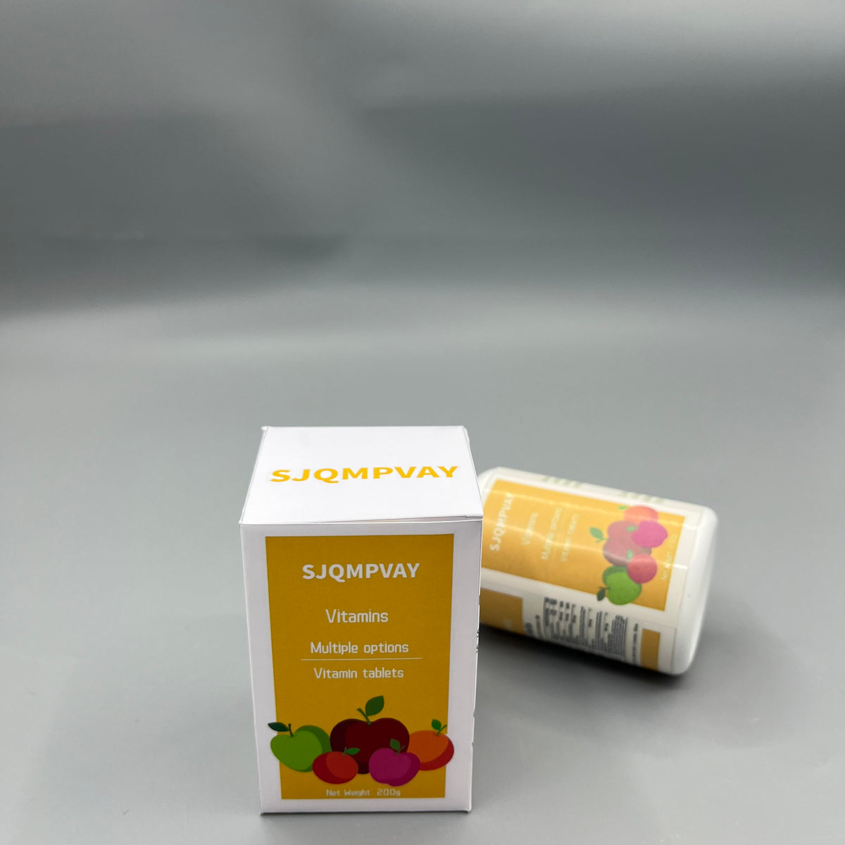 SJQMPVAY Vitamins   daily nutritional supplement, fruit formula for daily body care