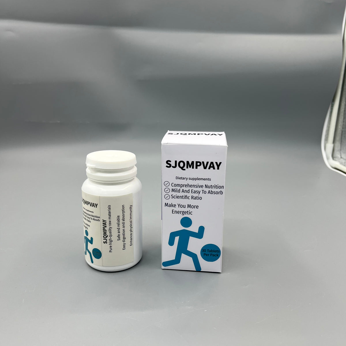SJQMPVAY  Dietary supplements daily nutrition support supplement for adults, easy to swallow, for daily health care