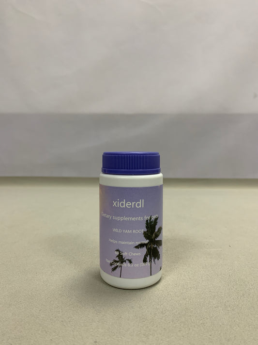 xiderdl Dietary supplements for pets Overall daily health, including glucosamine, probiotics, vitamins and Omega.