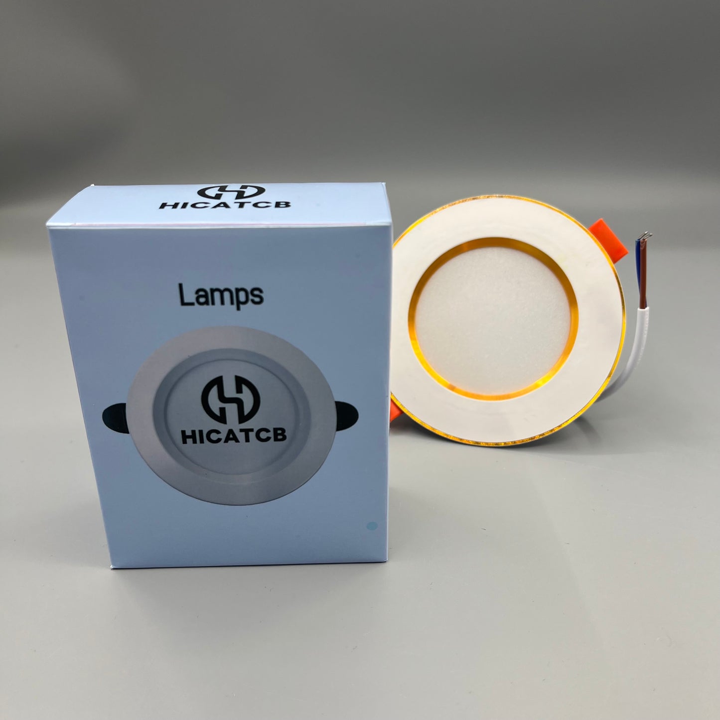 HICATCB LED luminaires fixtures With baffle decoration, suitable for cans that already have C-shaped clam