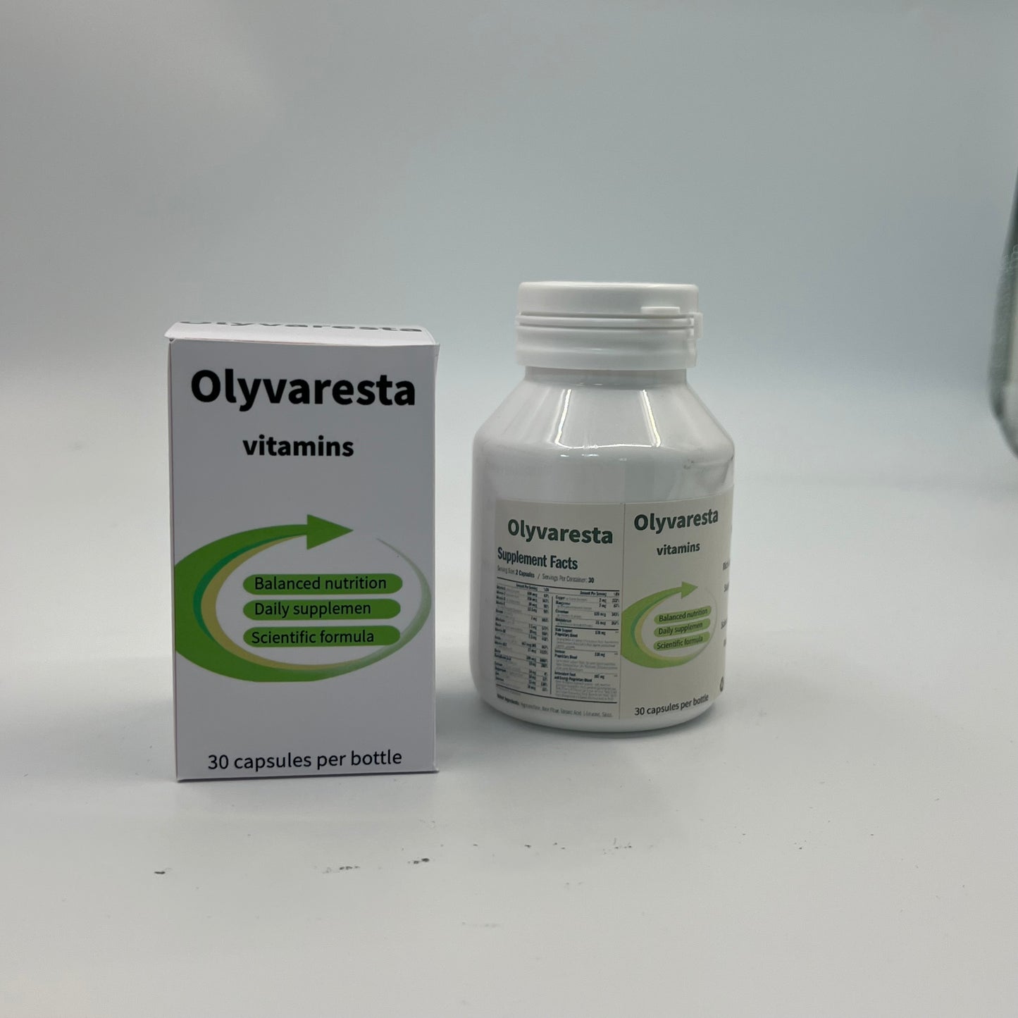 Olyvaresta vitamins Daily Scientific Formula Nutritional Supplement for Adult Wellness Support